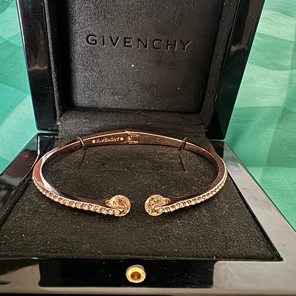 Givenchy Rose Gold Crystal Bracelet